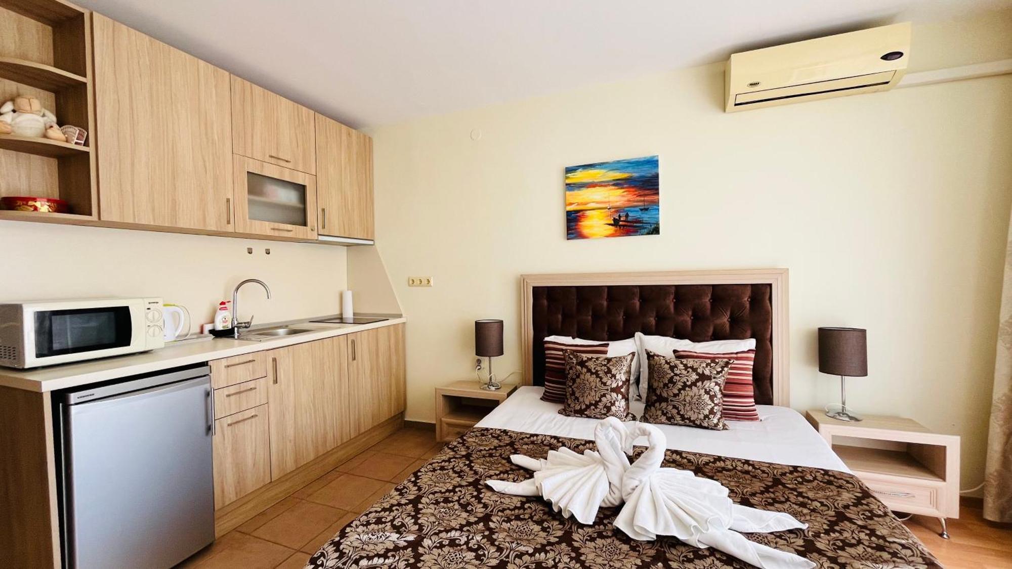 Fort Noks Nessebar B2-216 Studio Pantai Sunny Bagian luar foto